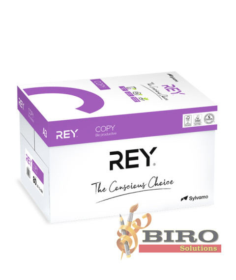 Hârtie pentru tehnica de birou REY COPY A4 (80 g/m2, 500 foi) clasa C+